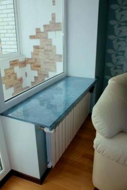 пластиковые подоконники под мрамор